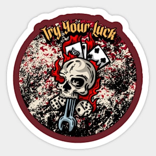 Try Your Luck Graphic Sticker